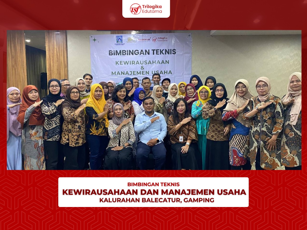 Bimbingan Teknis Kewirausahaan dan Manajemen Usaha untuk UMKM Kalurahan Balecatur, Kapanewon Gamping, Sleman